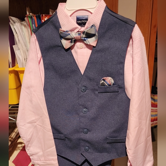 🆕️ Nautica Boys 4 piece Vest Set NWT - Picture 3 of 6